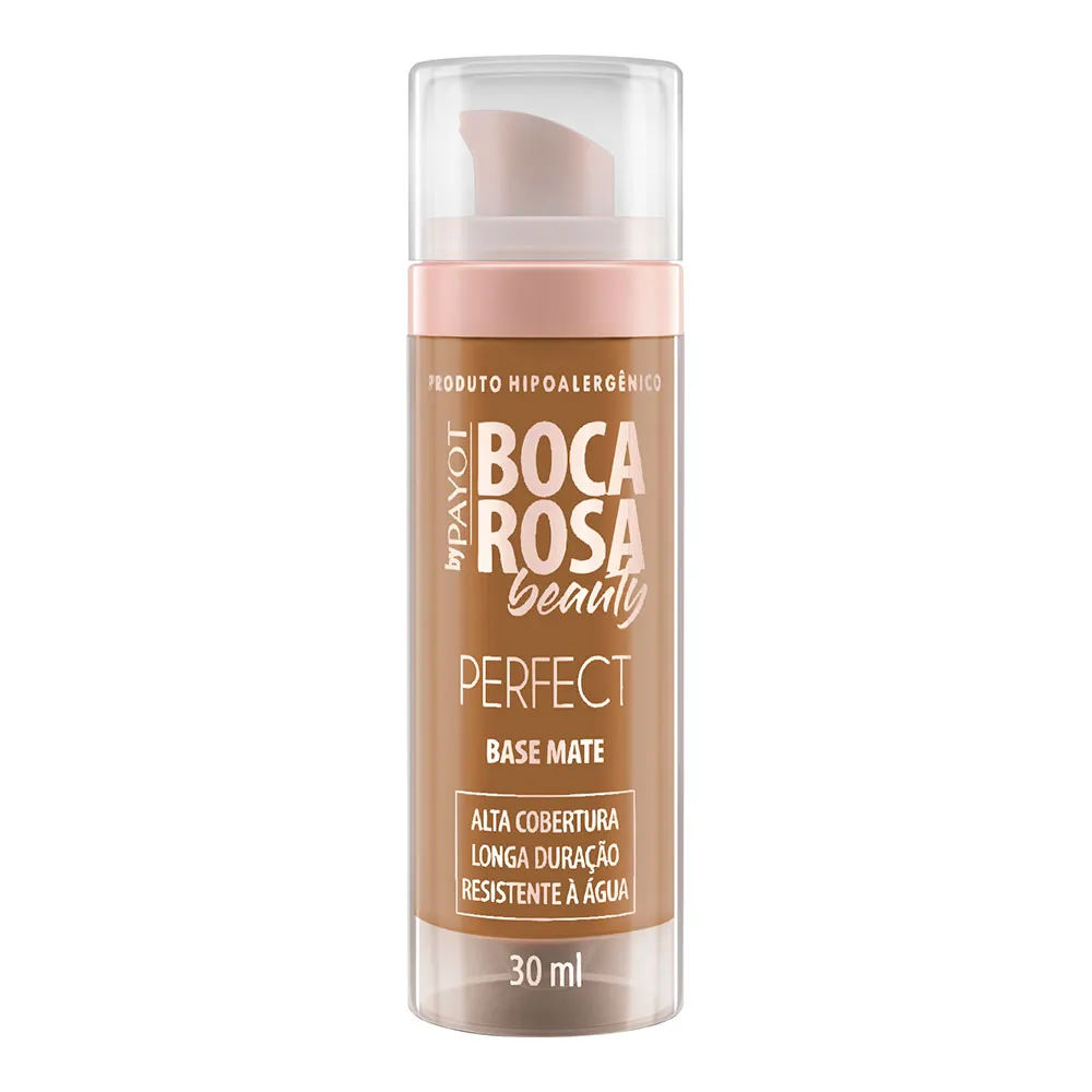 Base Liquida Mate Boca Rosa Beauty Perfect Payot 06 Juliana 30ml