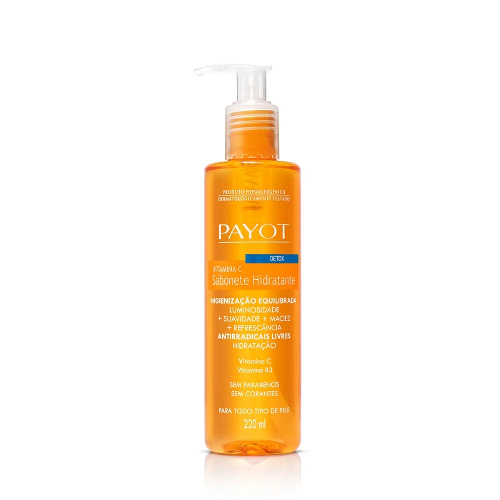 Sabonete Líquido Hidratante Payot Detox Vitamina C 220ml