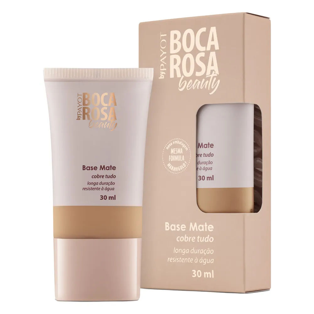 Base Payot Mate Boca Rosa Cobre Tudo Liquida 30ml 6-juliana