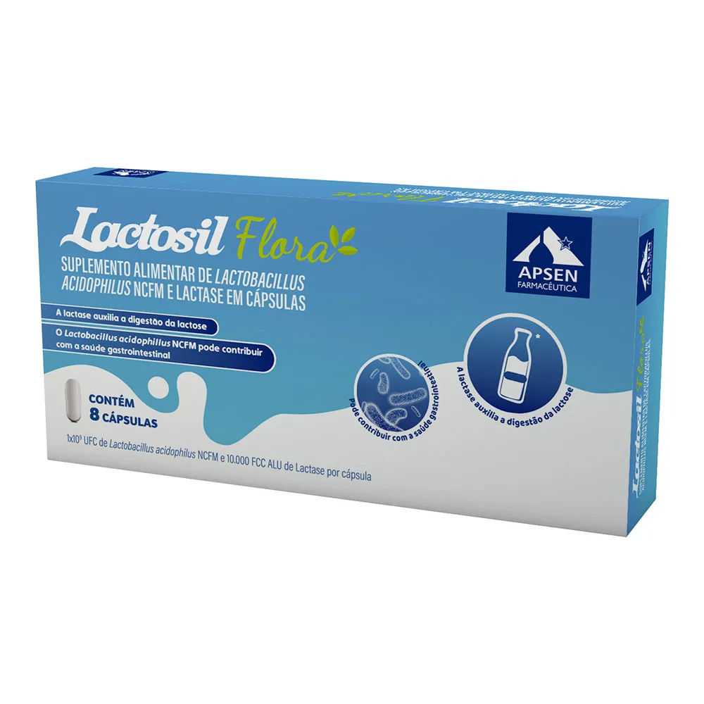 Lactosil Flora 8 Cápsulas