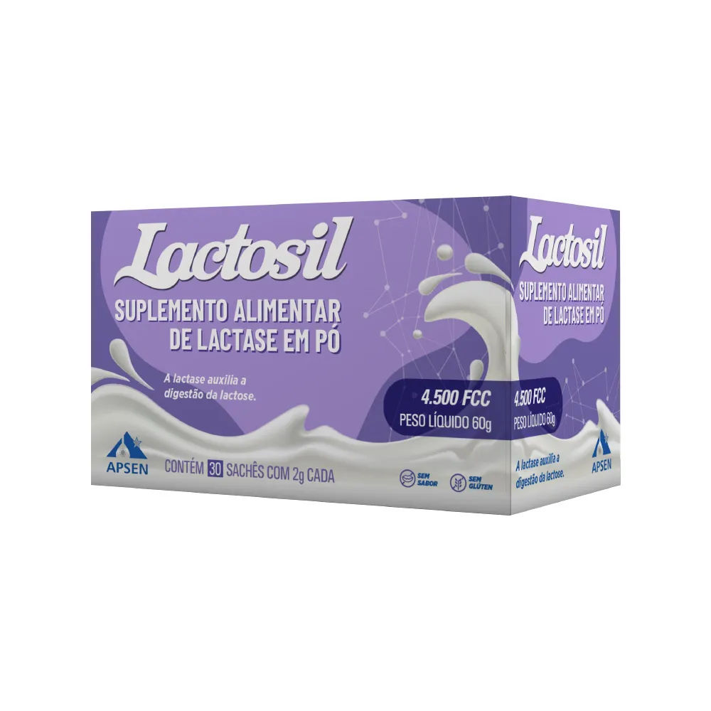 Lactosil 4 500 FCC Sachês 30 unidades Aspen