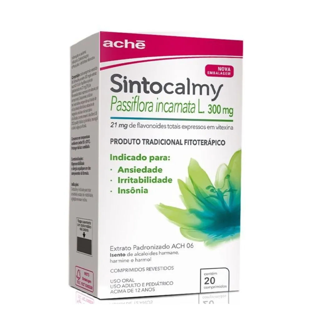 Sintocalmy 300mg 20 Comprimidos Ache