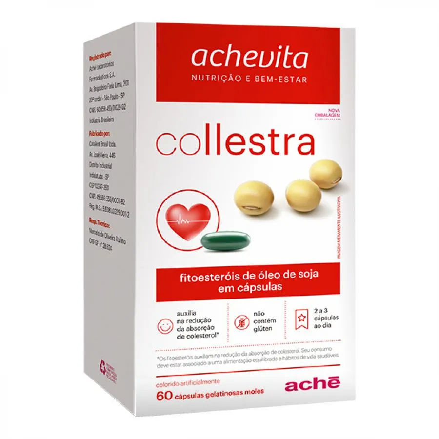Collestra 650mg Com 60 Capsulas