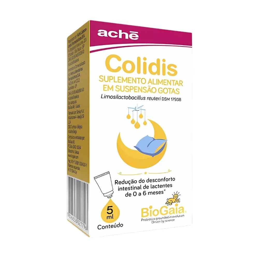 Colidis Probiótico Infantil Gotas 5ml