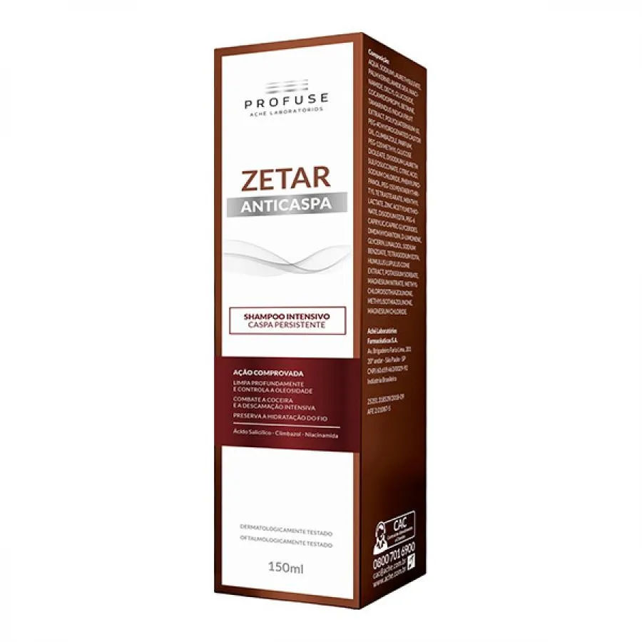 Profuse Zetar Shampoo Anticaspa Intensivo 150ml
