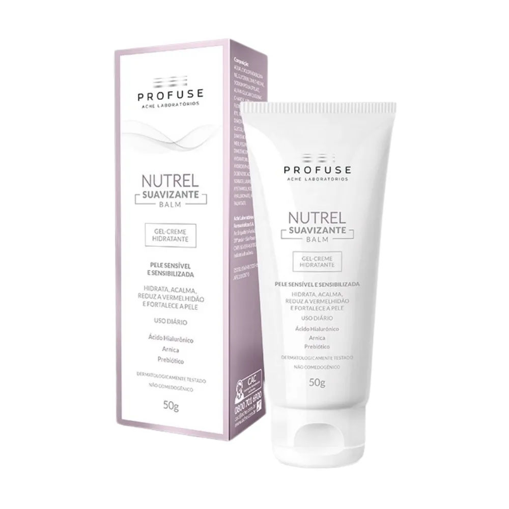 Profuse Nutrel Balm Gel Creme Hidratante Peles Sensíveis 50g