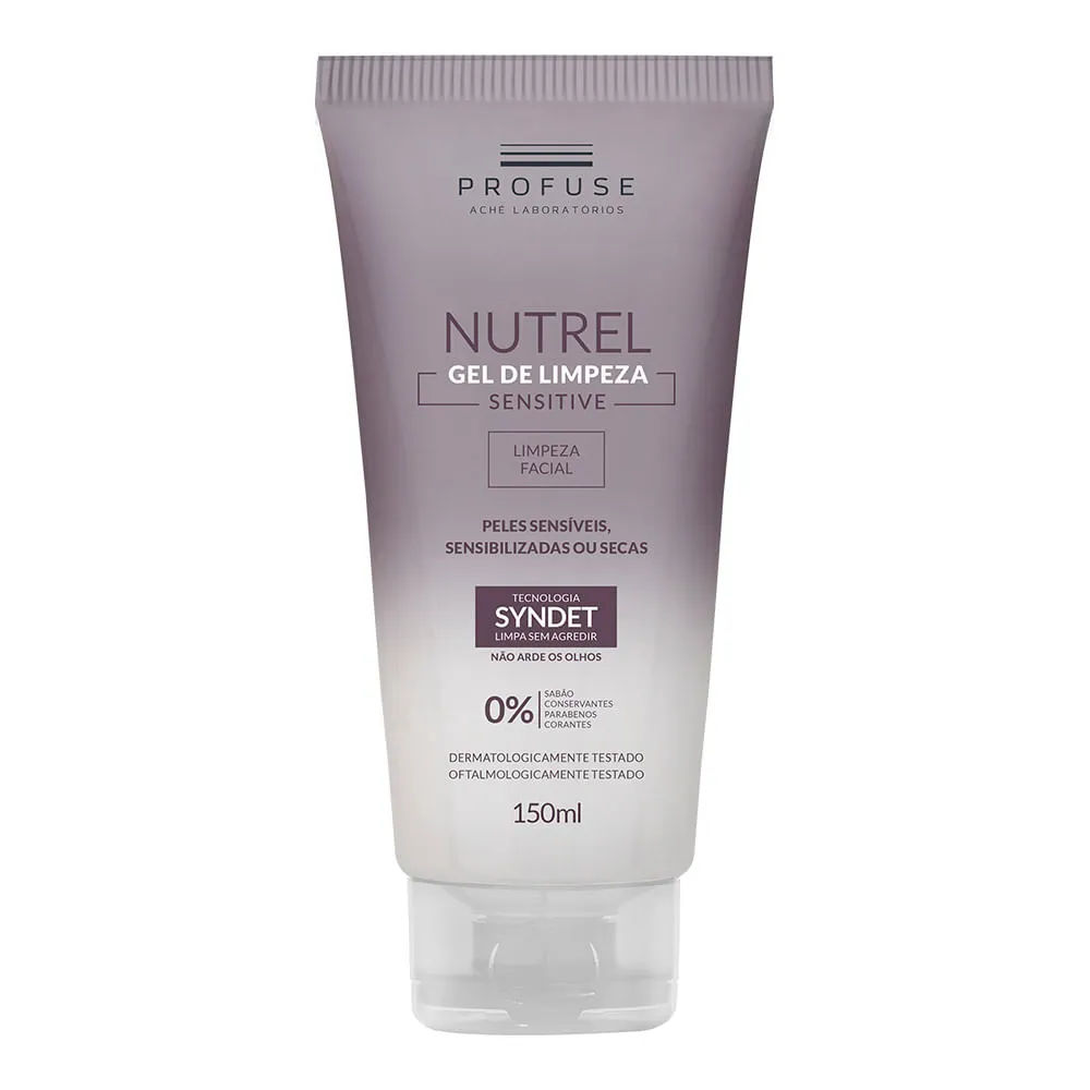Profuse Nutrel Sensitive Gel de Limpeza Facial 150ml