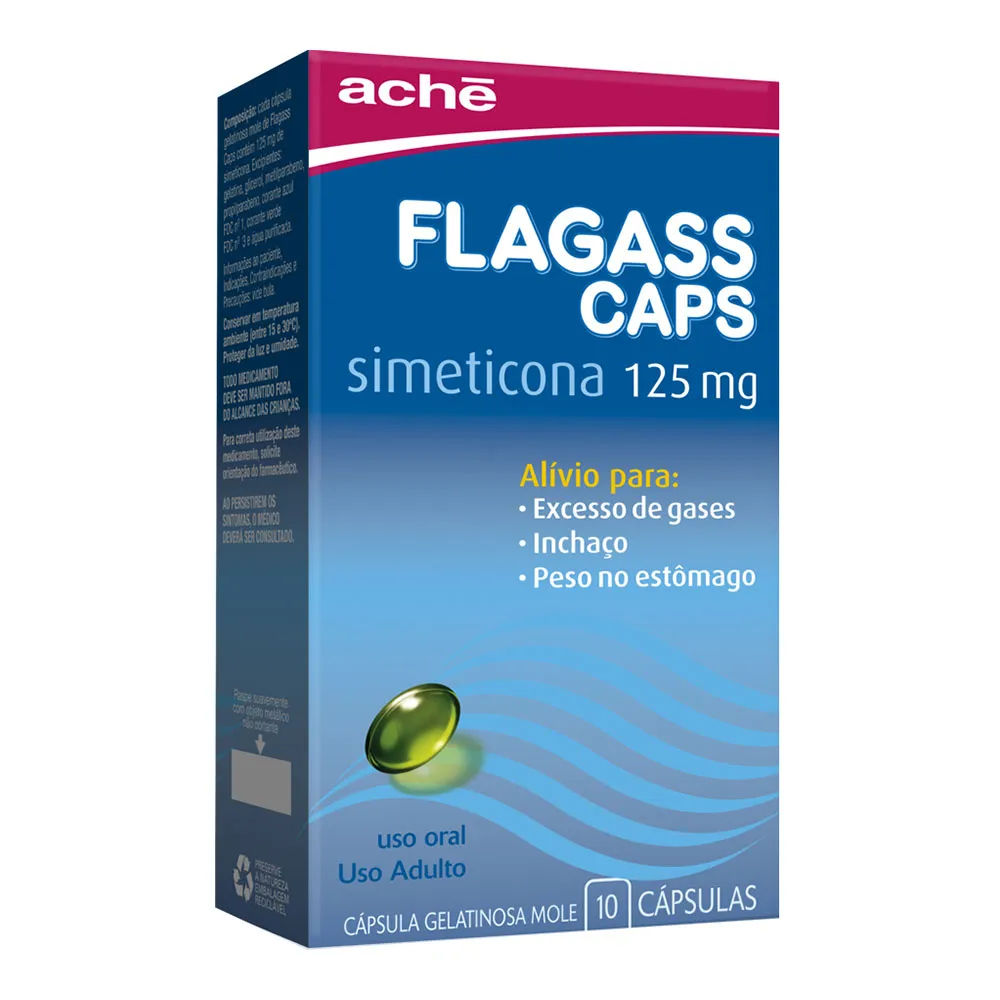 Flagass 1250mg Com 10 Cápsulas