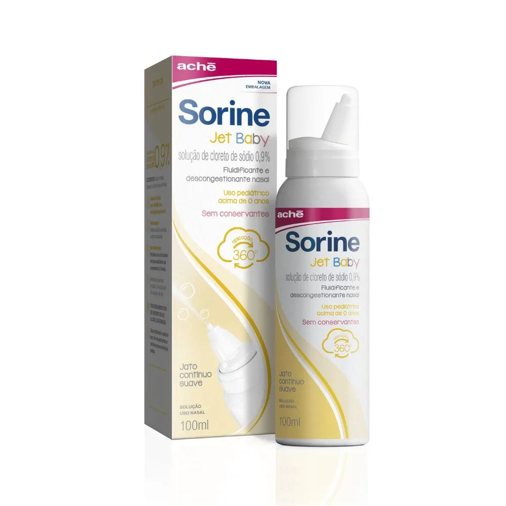 Sorine Jet Baby Descongestionante Nasal Infantil Spray 100ml