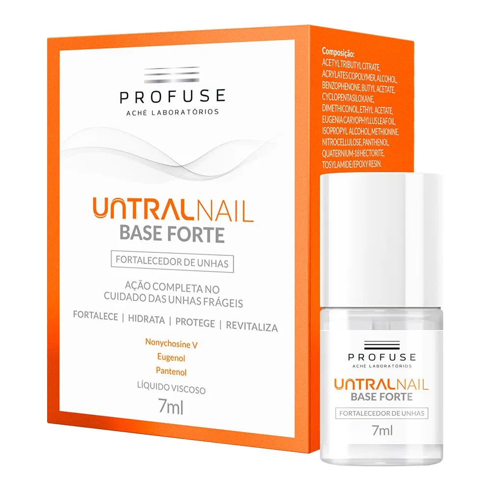 Base Forte Fortalecedor De Unha Profuse Untralnail 7ml