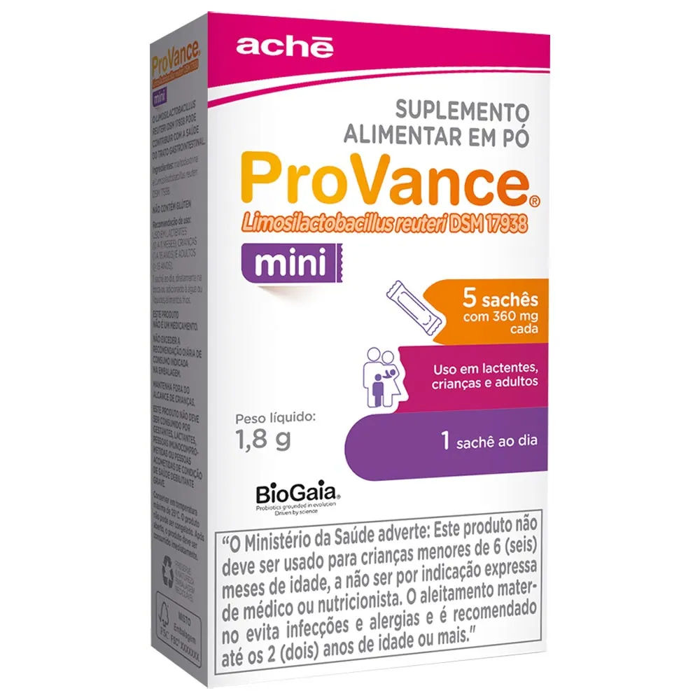 Provance Suplemento Alimentar em Pó Mini 5 Sachês Aché