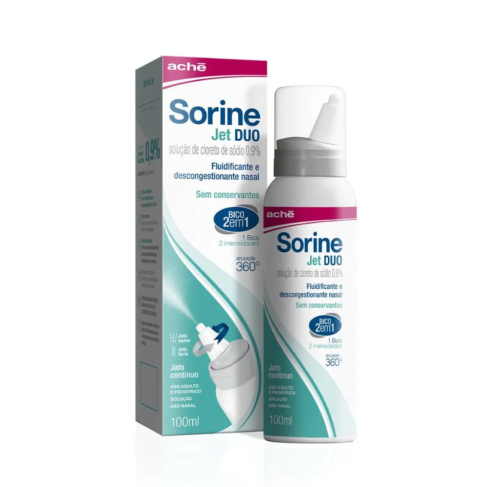 Sorine Jet Duo Descongestionante Nasal Spray 100ml