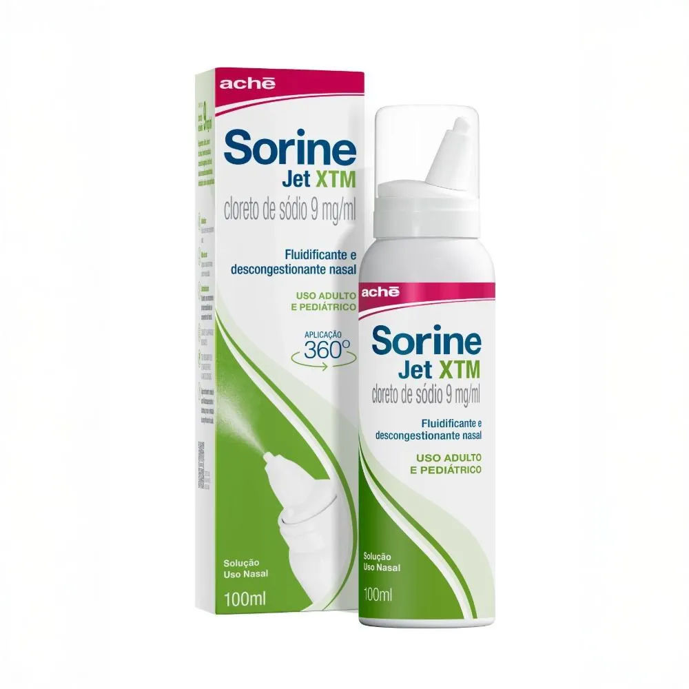 Sorine XTM Jet  Descongestionante Nasal 0,9% 100ml