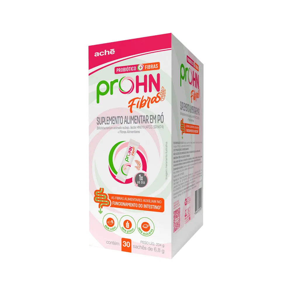 Prohn Fibras em Pó 30 Sachês Aché