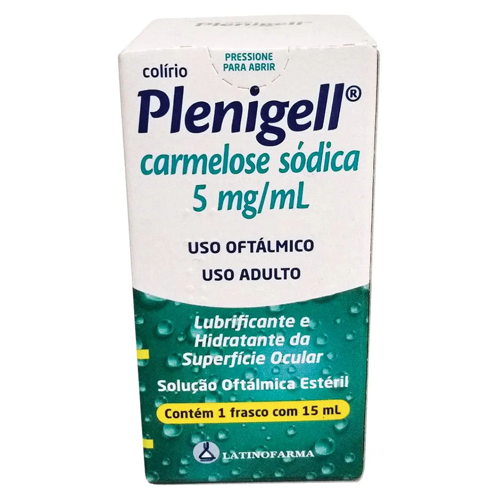 Plenigell Colírio 5mg 15ml
