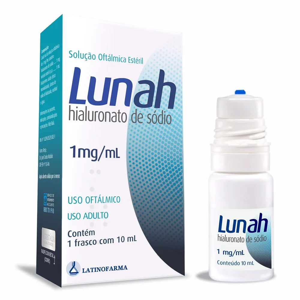 Lunah Solução Oftálmica 10ml
