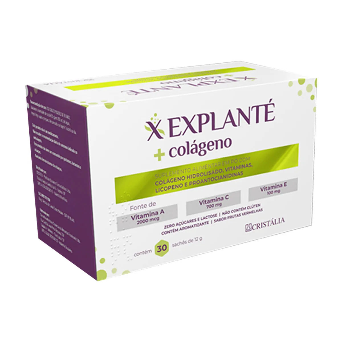 Explante + Colageno 30 Sachês 12g