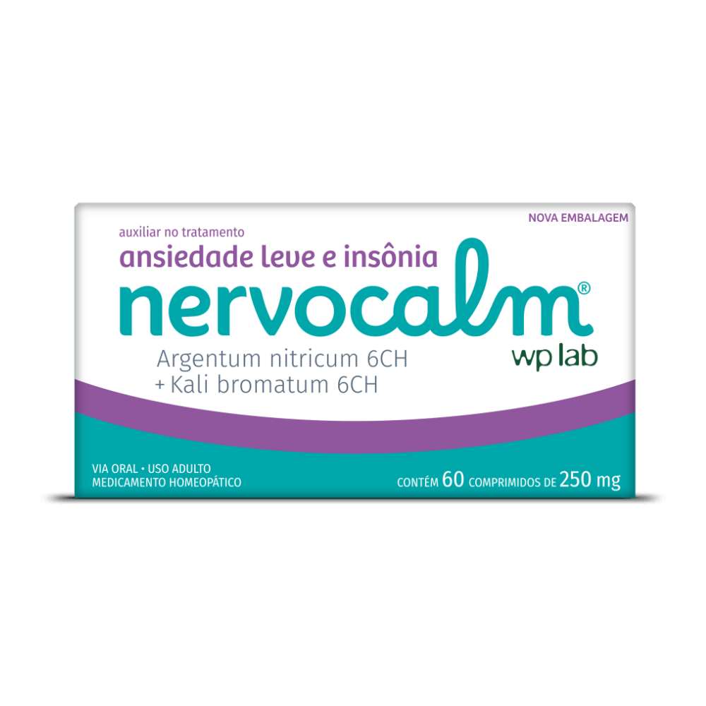 Nervocalm 250mg 60 comprimidos – WP LAB