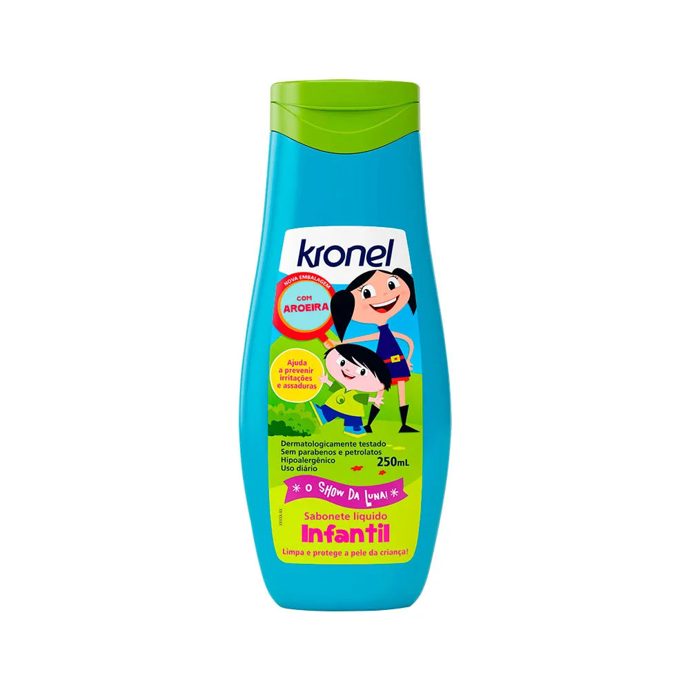 Sabonete Liquido Kronel Infantil Show Da Luna 250ml