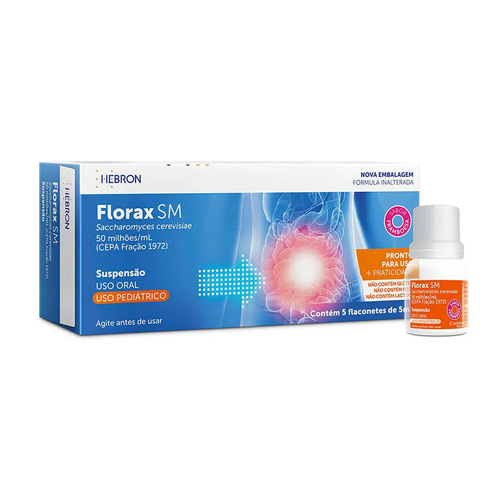 Florax SM Pediátrico 5 Flaconetes 5ml