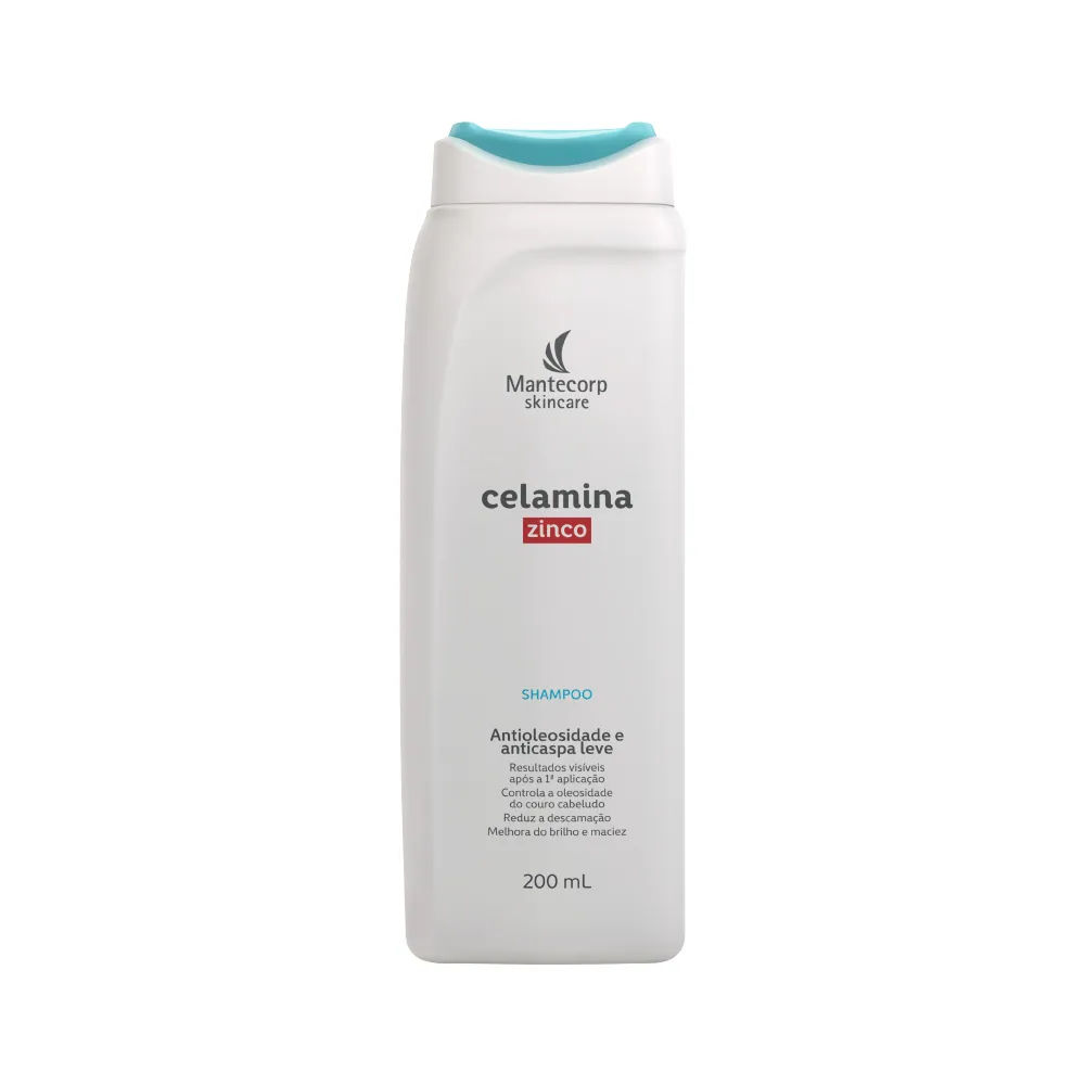 Shampoo Celamina Zinco Frasco 200ml