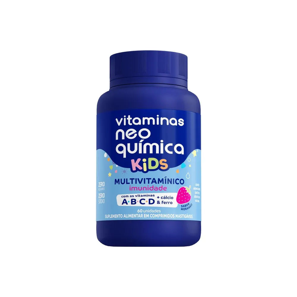 Multivitamínico Neo Química Vitaminas Kids 60 Comprimidos