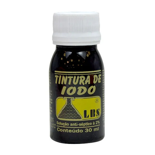 Tintura de Iodo 2% 30ml LBS