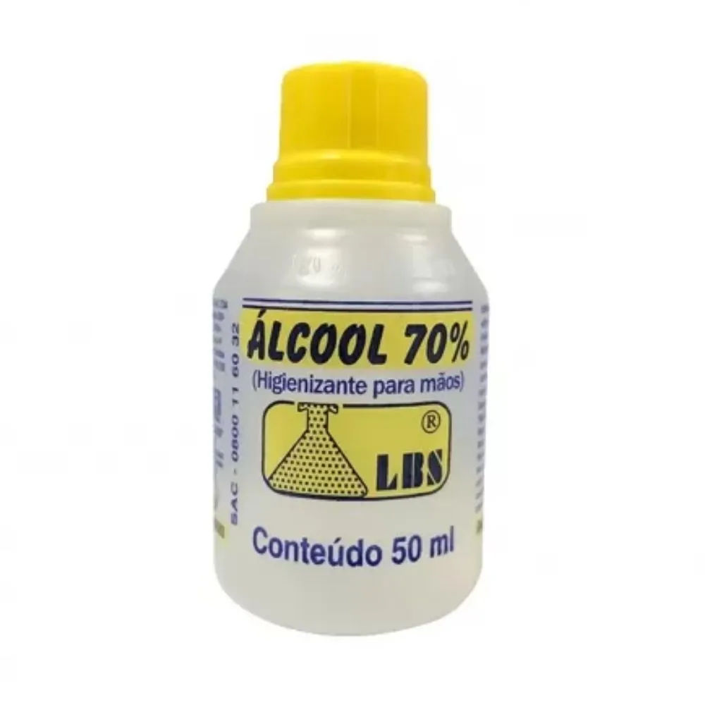 Álcool 70% LBS 50ml