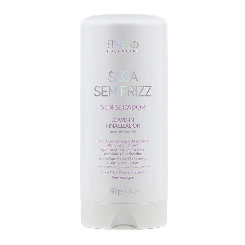 Leave-in Finalizador Amend Essencial Seca Sem Frizz 180ml