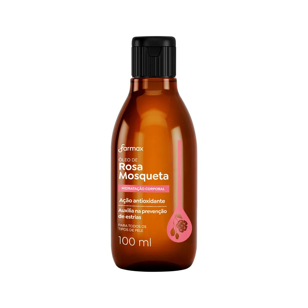 Óleo Corporal Farmax Rosa Mosqueta 100ml