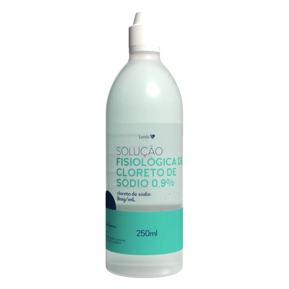 Solução Fisiológica Cloreto de Sódio A 0,9% 250ml