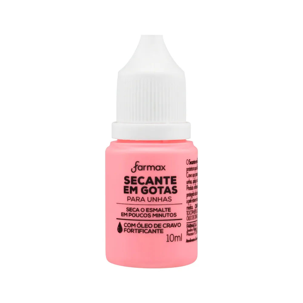 Secante de Esmalte em Gotas Farmax 10ml