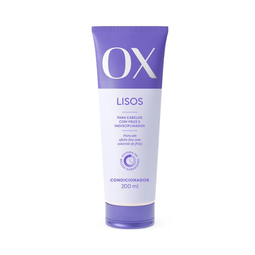 Condicionador OX Fibers Liso Absoluto 200ml
