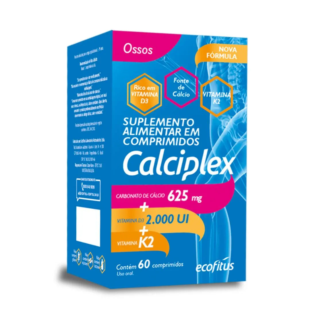 Calciplex Com 60 Comprimidos