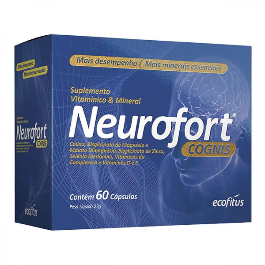 Neurofort Cognis Com 60 Capsulas