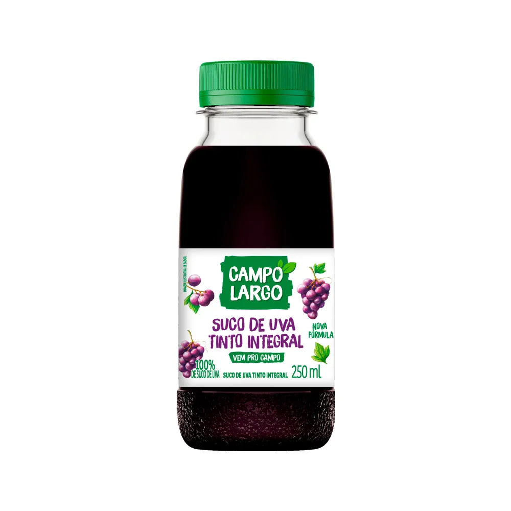 Suco Campo Largo  Tinto de Uva  250ml
