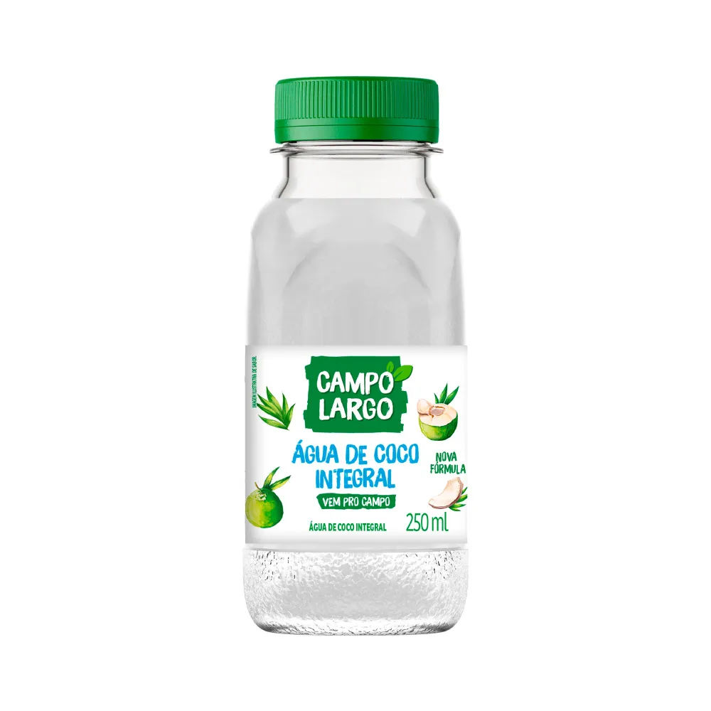 Água de Coco Campo Largo Integral 250ml