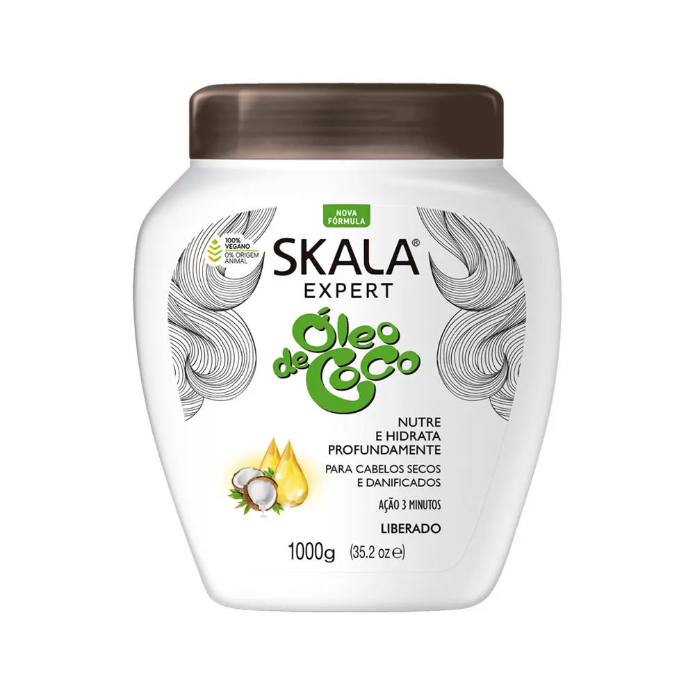 Creme De Tratamento Skala Expert Oleo De Coco 1000g