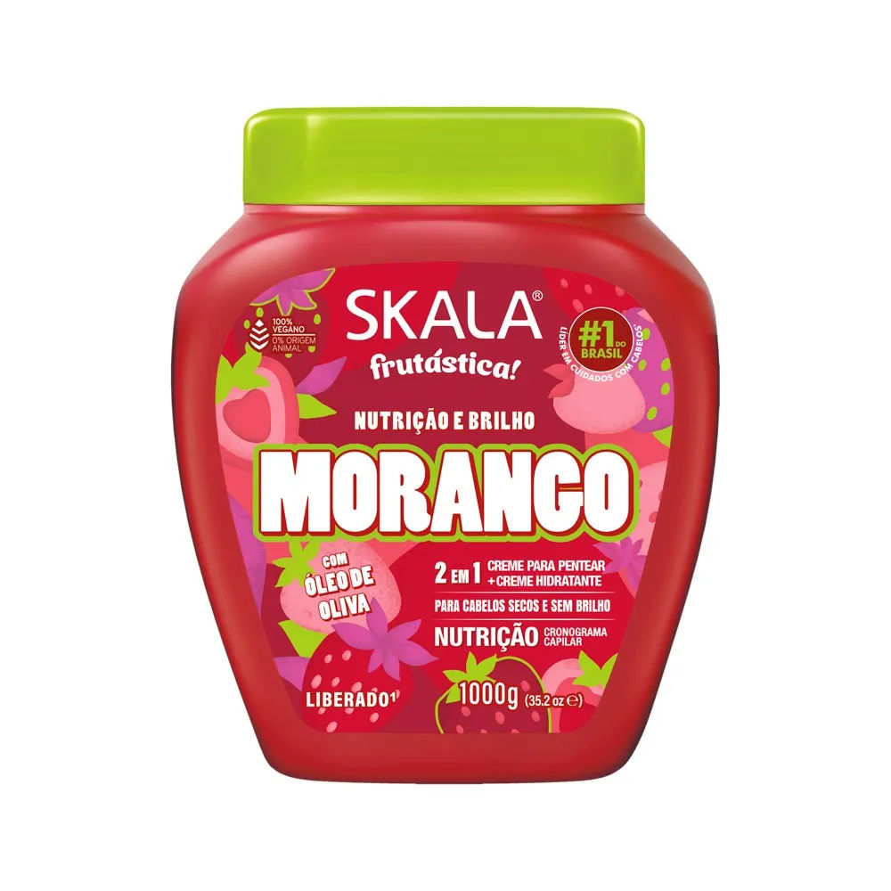 Creme para Cabelos Skala Morango 1kg