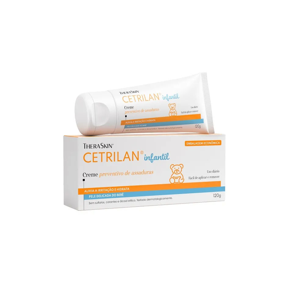 Cetrilan Creme Infantil 120g Theraskin