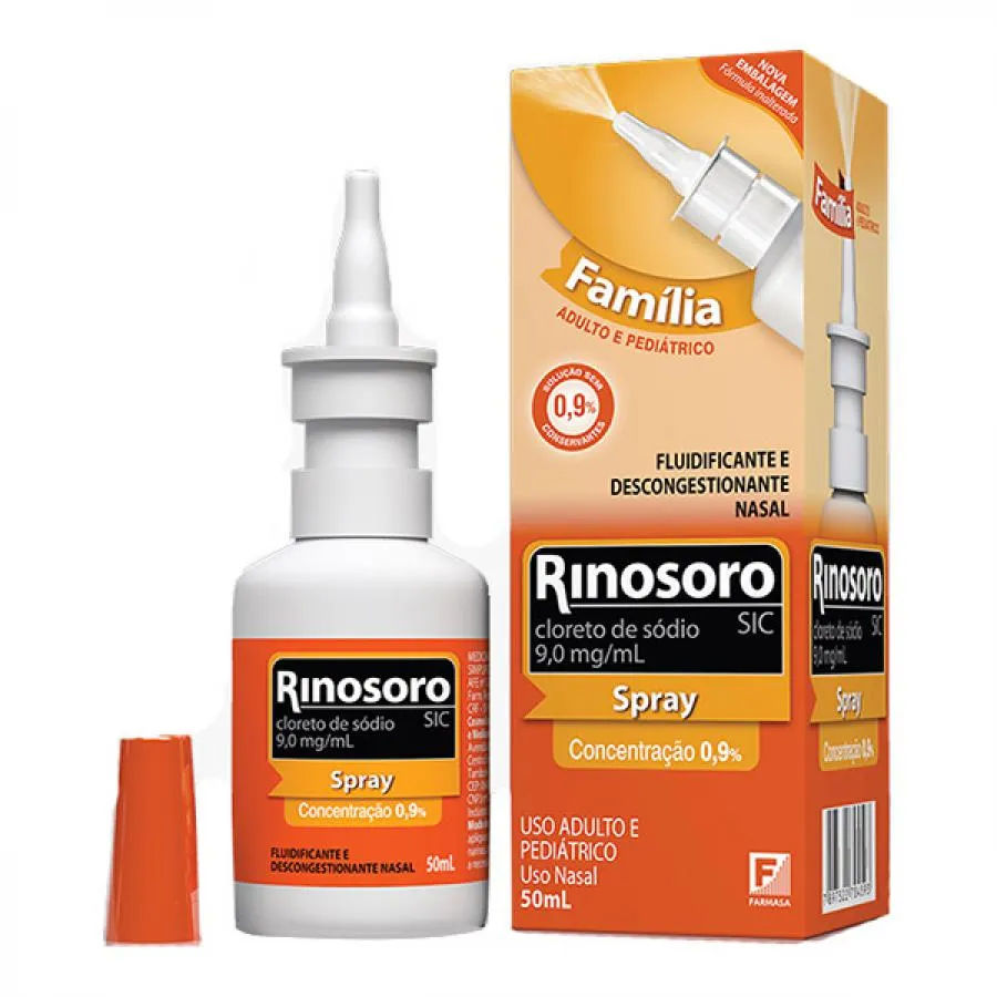 Rinosoro 9,0mg/ml Descongestionante Spray 50ml