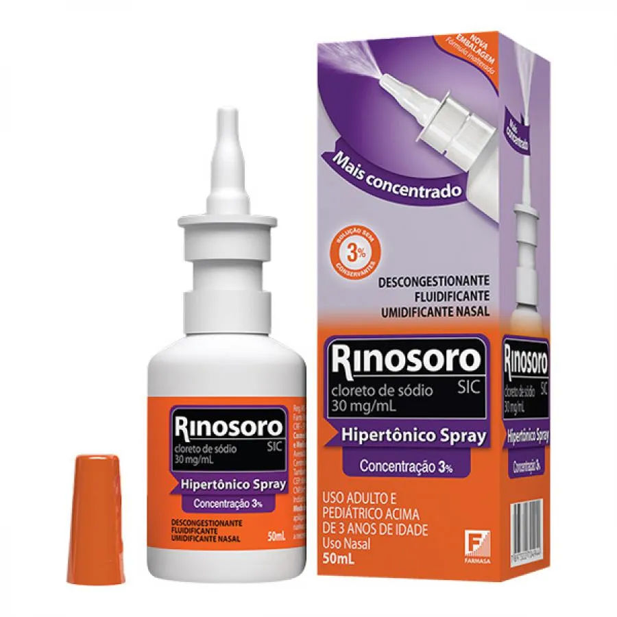 Rinosoro 3% Sic Fr Pl 50ml
