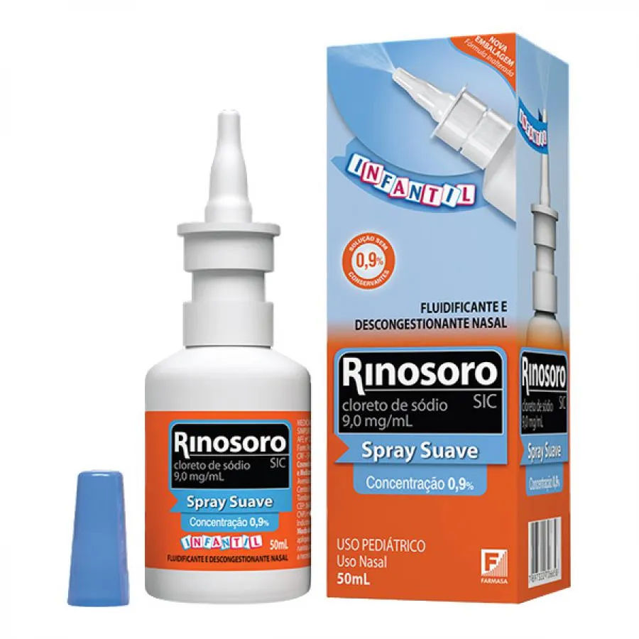 Rinosoro 9,0mg/ml Descongestionante Spray 50ml