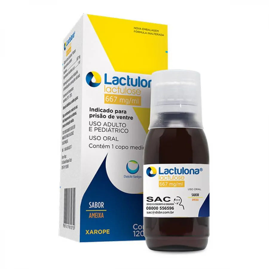 Xarope Lactulona 120ml Ameixa Sankyo