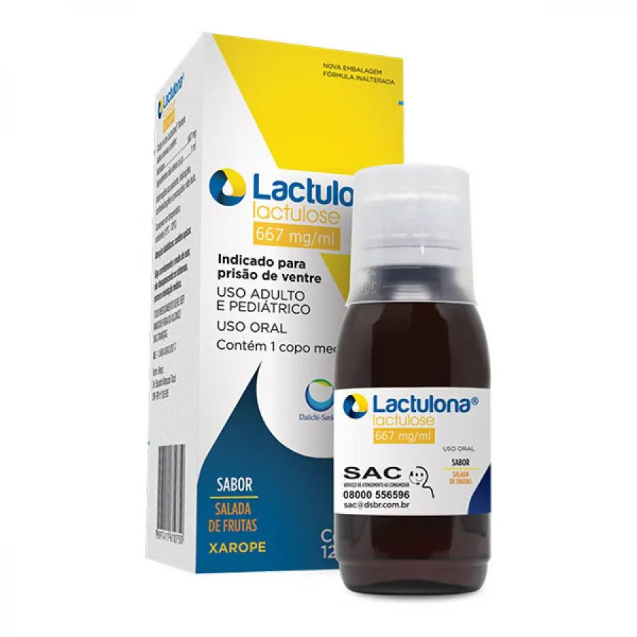 Xarope Lactulona 120ml Sal de Frutas Sankyo