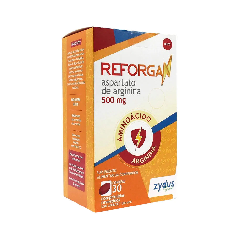 Reforgan 500mg 30 Comprimidos Revestidos Zydus
