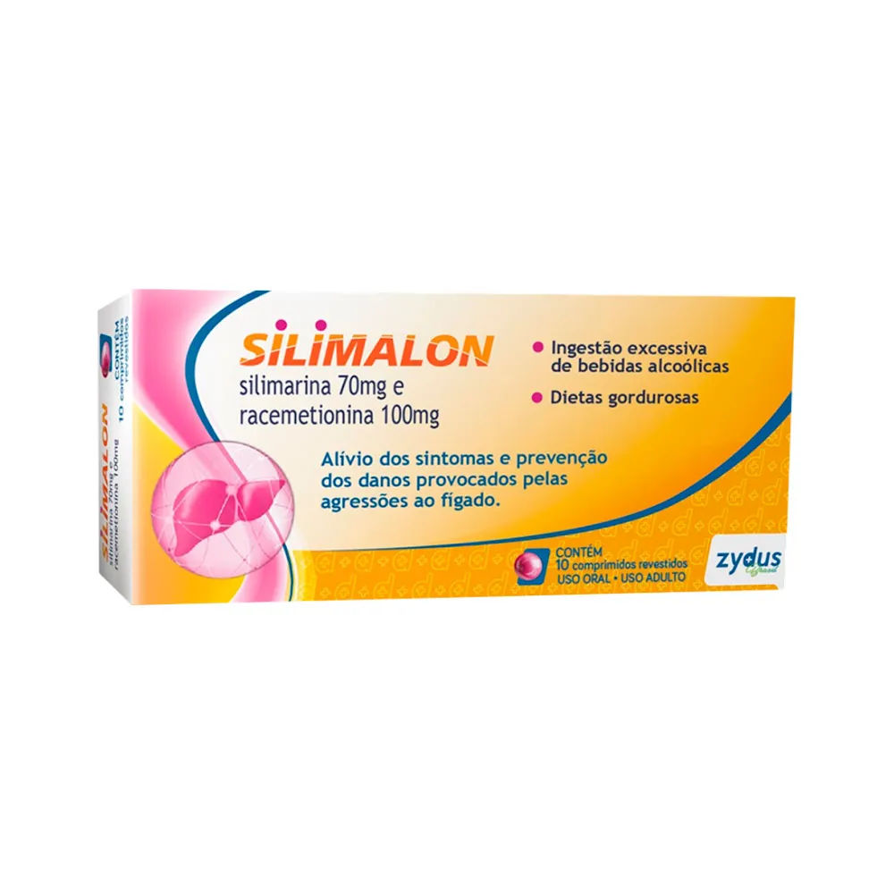 Silimalon 70 + 100mg 10 Comprimidos Rev Zydus