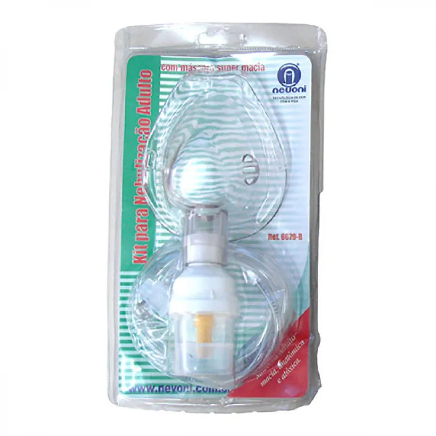 Kit Para Nebulizacao Adulto Nevoni