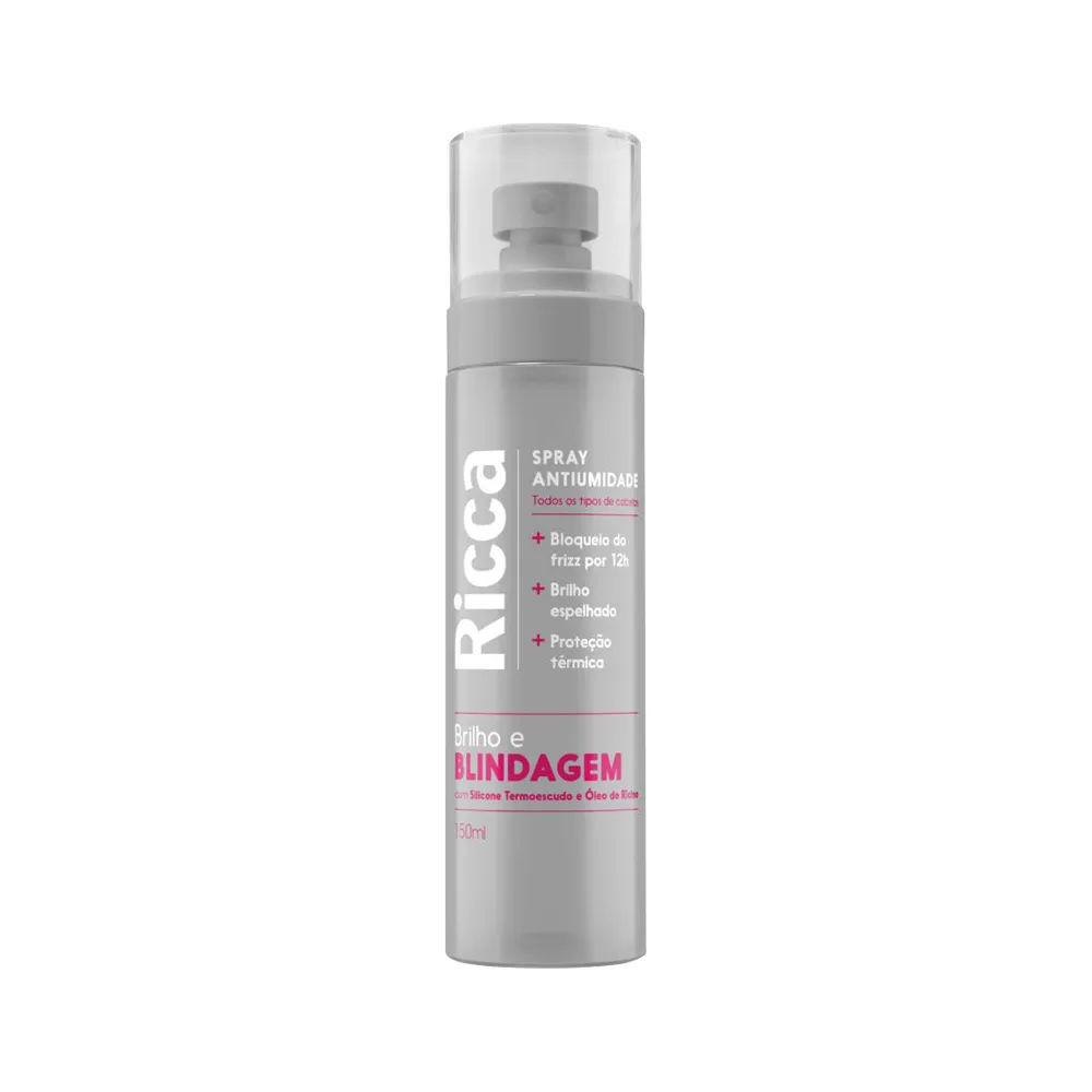 Spray Antiumidade Ricca Brilho E Blindagem 150ml