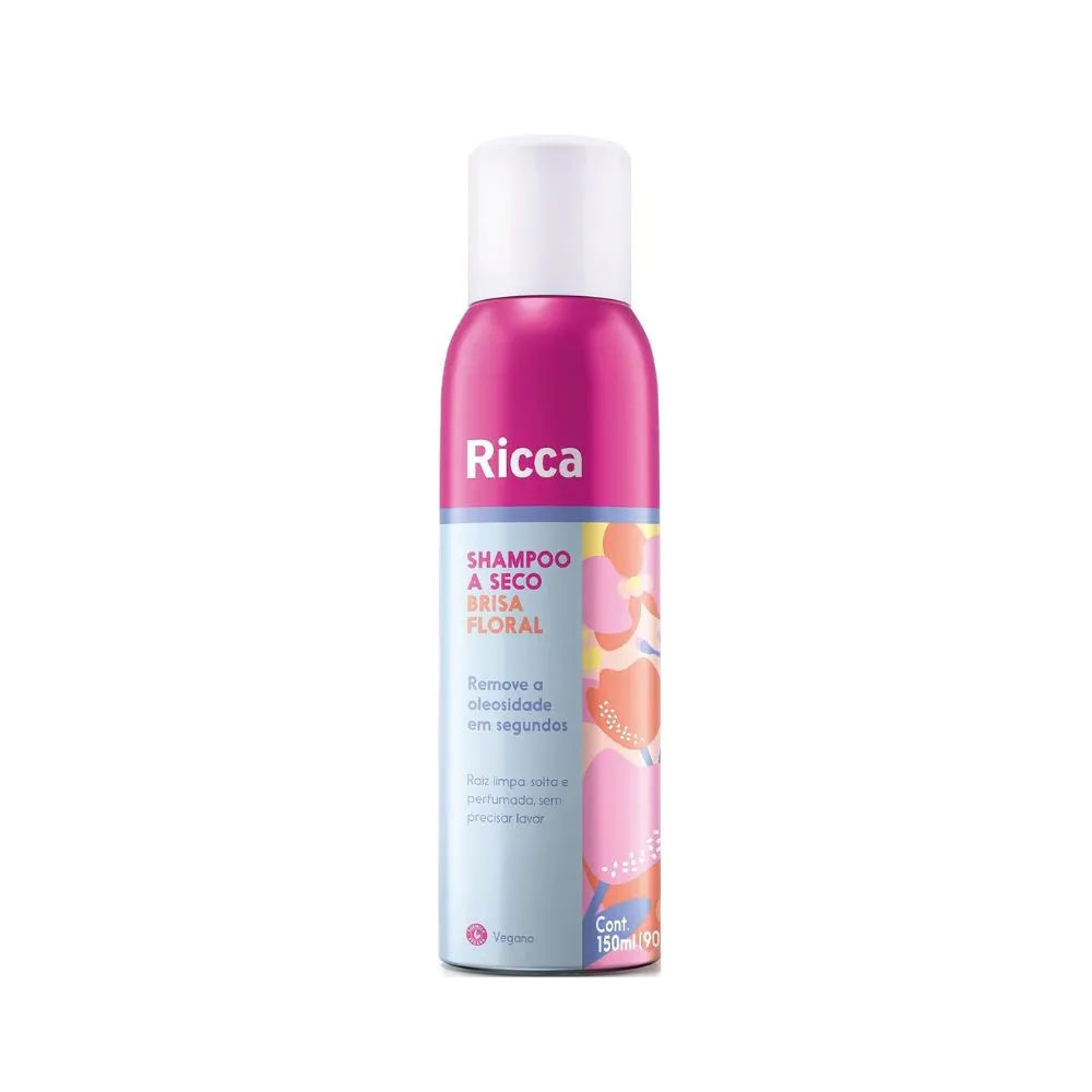 Shampoo A Seco Ricca Brisa Floral 150ml